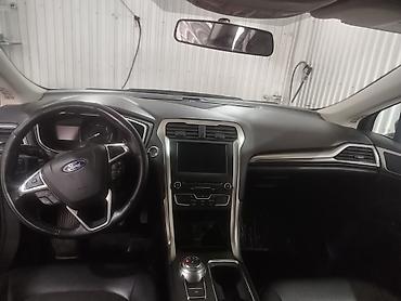 lider disk: Ford Fusion (Mondeo) sedan - Kuzov: qara rəng, aerodinamik xəttlər — 6