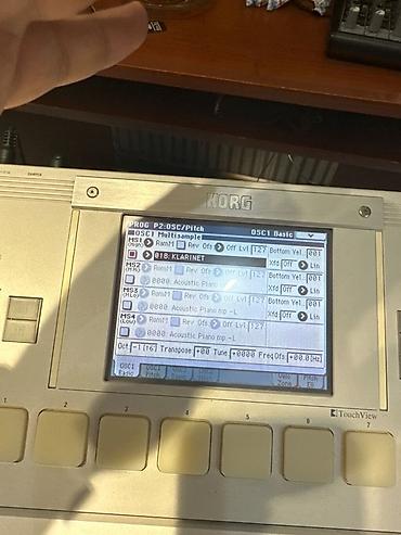 milli sazlar: Korg M3 musiqi iş stansiyası/sintezator - Modellər seriyası: Korg M3 — 4