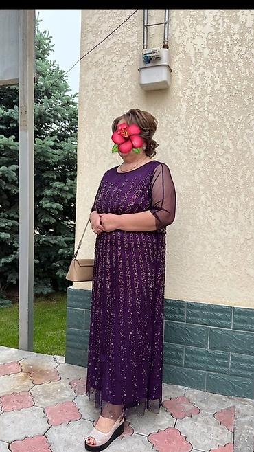 cut a dash: Вечернее платье в пол, насыщенного фиолетового цвета. - Силуэт — 2