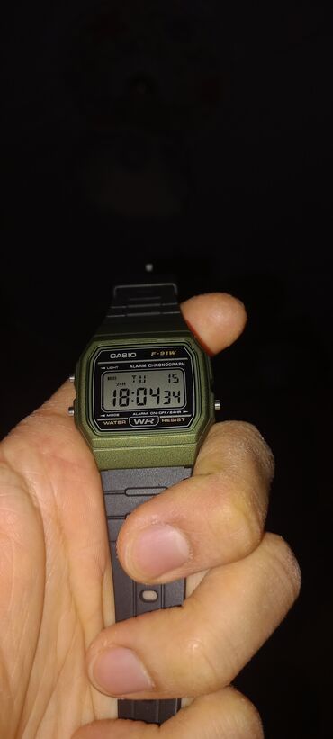Другие наручные часы: Casio f91w новые брал 12.04.25 есть гарантийка