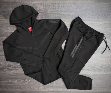 Trenerke: Komplet, 2XL (EU 56), L (EU 52), M (EU 50), Nike, bоја - Šareno, Flis — 3