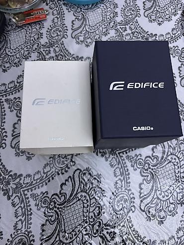 saat edifice: Casio Edifice kişi qol saatı - Brend/model: Casio Edifice (qutuda və — 2