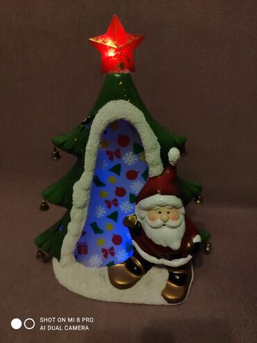 Yeni il oyuncaqları və bəzəkləri: Yeni il aksesuarları. 10-15-20₼ Yeni il xonça və ekibanular da — 7