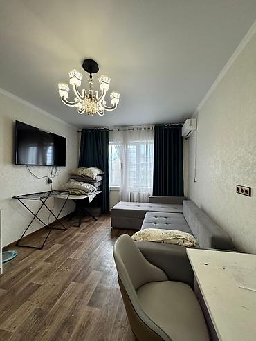 окончательно: 1 комната, 33 м², Аламедин-1 мкр 105 серия, 9 этаж, Свежий ремонт — 2