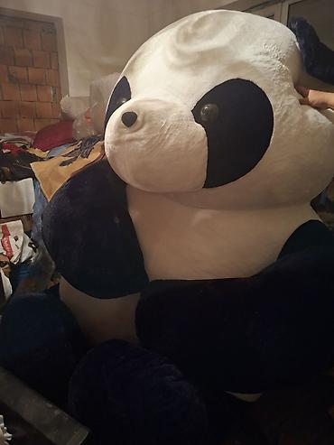 oglan oyuncaqlari: Nəhəng ölçülü panda plyuş oyuncağı Təzədi salafani teze acilib - — 1