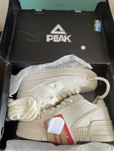 Women's Sneakers and athletic shoes: Кроссовки "Shaft 910" от Peak Sport выполнены в белом цвете с — 7