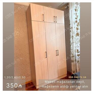 встроенный шкаф: Новый, 3 двери Прямой шкаф, Шифоньер