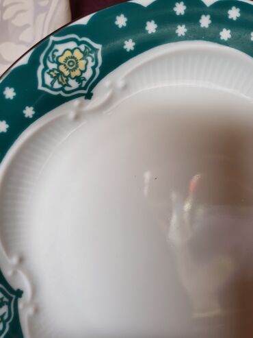 Kuhinjski setovi: Set memacki porcelan Lettin 70te. Set perfektan. pozlata — 14