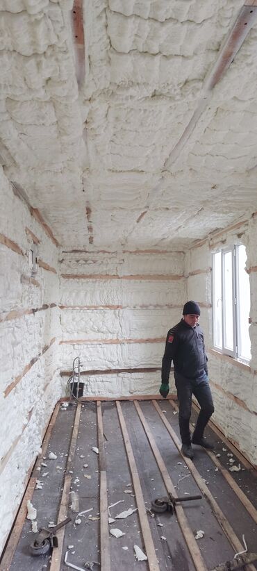 Утепление: Утепление потолоков, Утепление крыши | Утепление дома, Утепление квартиры, Утепление склада Пенополиуретан Больше 6 лет опыта at lalafo.kg — 2 Утепление: Утепление потолоков, Утепление крыши | Утепление дома, Утепление квартиры, Утепление склада Пенополиуретан Больше 6 лет опыта — 2