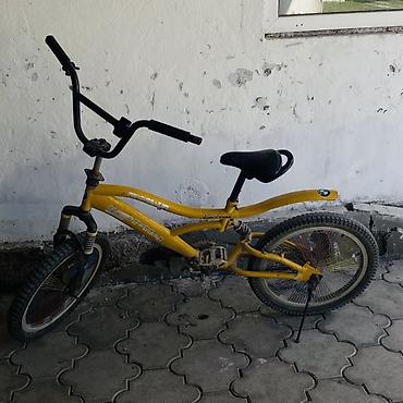 бенби: Детский/подростковый велосипед BMX-стиля, желтый. Основные — 1