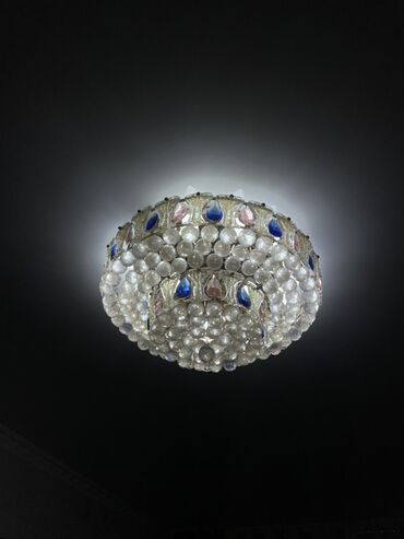 шкаф для обуви в прихожую: Потолочная хрустальная люстра с декоративными вставками - Тип