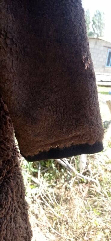 Другая мужская одежда: Тон сатылат каракуль жака койдун терисинен жазалган сырты калын — 3