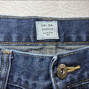 Джинсы: Мужские джинсы J.Crew - Модель: Bootcut - Размер на ярлыке: 34W x 34L — 4