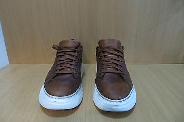 Patike: KOZNE MUSKE CIPELE, br 44 28cm unutrasnje gaziste stopala, patike — 3