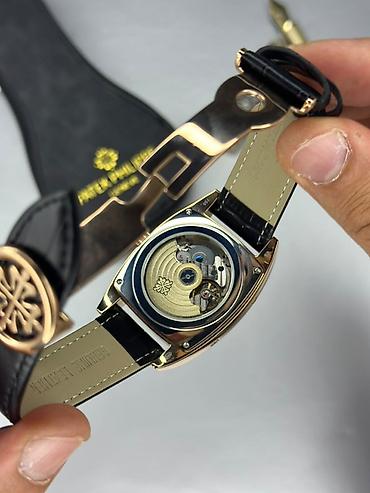 Qol saatları və aksesuarlar: Patek Philippe Geneve kişi qol saatı - Korpus: yastı formalı, parlaq — 3