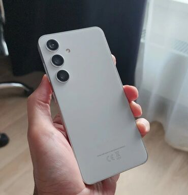 мастера по ремонту стиральных машин: Samsung Galaxy S24, Колдонулган, 256 ГБ, түсү - Боз, 1 SIM, eSIM