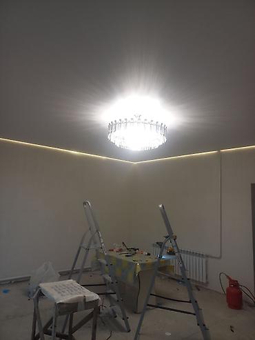 Натяжной потолок: Натяжной потолок Глянцевое, Матовое, 3D потолки Гарантия, Бесплатная консультация, Бесплатный замер — 15