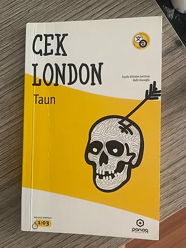 Bədii ədəbiyyat: Məhsul: Kitab – “Taun” (Cek London) - Nəşriyyat: Parlaq - Seriya — 1