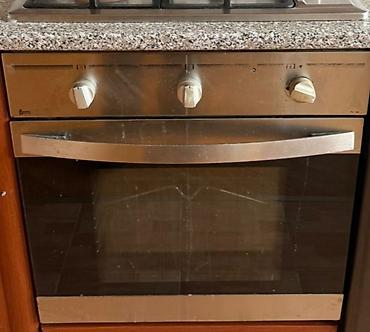 Quraşdırılan qaz plitəsi və elektrik soba kombi - Üst hissə: 4 gözlü