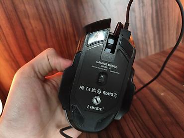 Masaüstü kompüterlər və komponentlər: Oyun üçün RGB işıqlı mouse, vəziyyəti əladır,simlidir ətraflı məlumat — 7