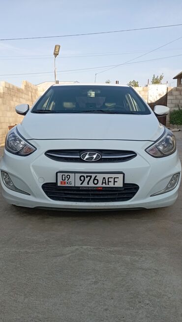 машина кемин: Hyundai Accent: 2015 г., 1.6 л, Типтроник, Бензин, Седан