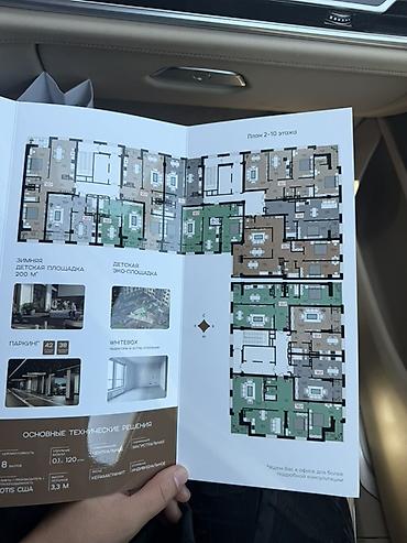 квартиа: 2 комнаты, 85 м², Элитка, 13 этаж, ПСО (под самоотделку) — 3