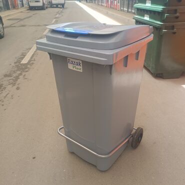 Tullantı qabları: Elektron qaimə var, Çek verilir Avropa standartlarına uyğun "Razak" — 10