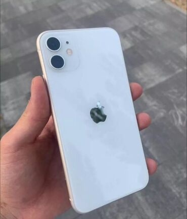 dubay variantı iphone: IPhone 11, 128 GB, Ağ, Face ID