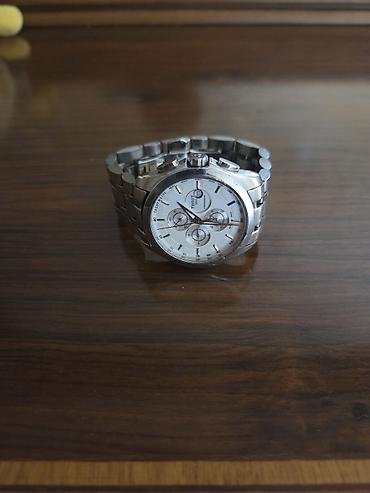 часы tissot: Tissot kişi qol saatı – xronoqraf, paslanmayan polad - Brend/model — 1