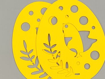 PL - Tablecloth 26 x 35, color - Yellow, condition - Perfect
