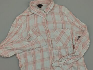 bluzki w paski długi rękaw damskie: Shirt, F&F, XL (EU 42), condition - Good