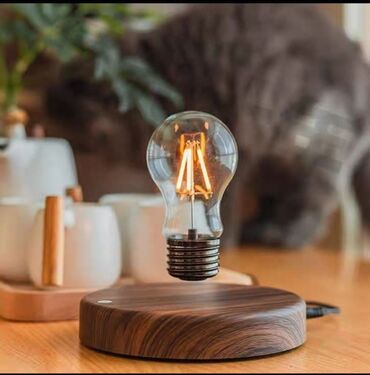 Stol lampaları: Maqnitik levitasiya ilə dekorativ masa lampası Xüsusiyyətlər: - 3 — 9