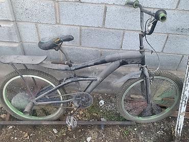 BMX велосипеды: BMX/фристайл велосипед с классической стальной рамой и 20" колесами — 1