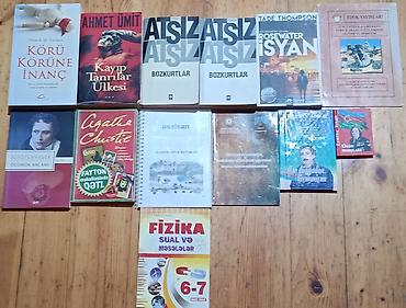 Bədii ədəbiyyat: Xeyli kitab var isteyen elaqe saxlasın qiymetde razilasariq — 1