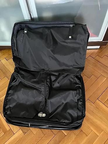 Putni koferi i torbe: Torba/kofer za poslovna putovanja – crni, širi model sa više pregrada — 8