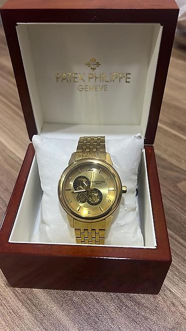 Aksesuarlar: Yeni, Qol saatı, Patek Phillipe, rəng - Qızılı — 4