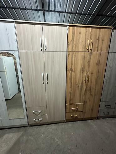 Шифоньеры, шкафы для одежды: Шкаф новый шкафы с зеркалом 8500 ширина 80см глубина 47см высота 2 — 7