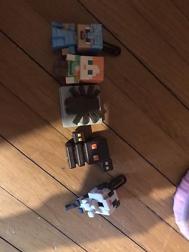 Oyuncaq fiqurlar: Minecraft temalı mini fiqurlar seti - Toplam 5 ədəd kolleksiya fiquru — 1