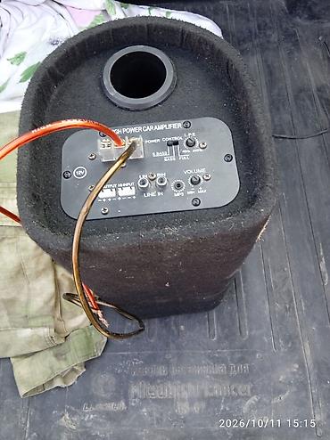 Автоунаа электроникасы: Автомобильный активный сабвуфер Pioneer (туба) 1300W. - Корпус — 3