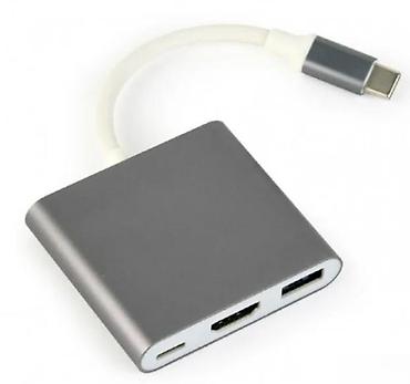 Druga oprema za računare i laptopove: USB Type-C multi-adapter Cablexpert – 3-u-1 Opis: - Višenamenski — 2