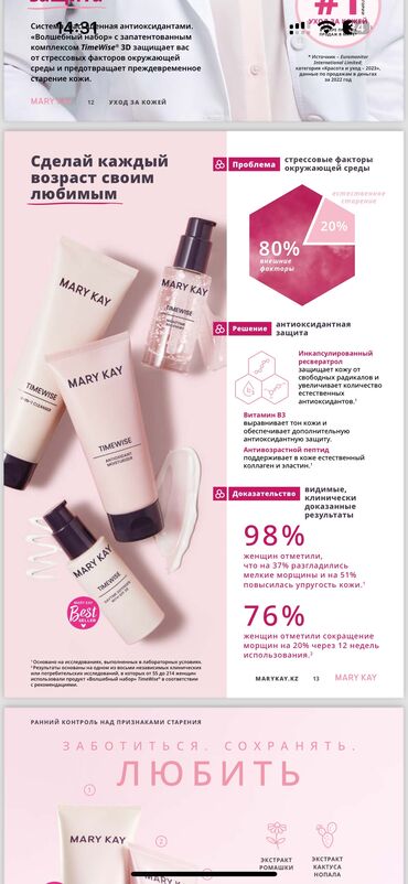 Косметика: Mary Kay косметика, духи, помада, тущь, тоналка все есть в наличии