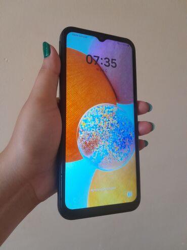 modem almaq: Samsung Galaxy A14 5G, 128 GB, rəng - Qara, Barmaq izi, İki sim kartlı