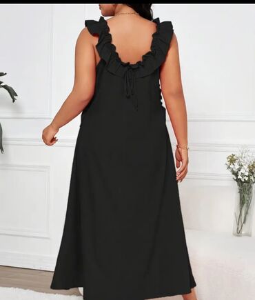 Sarafanlar: Sarafan, Midi, Yves Saint Laurent, 4XL (EU 48)