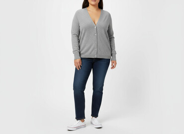 sweter rozpinany sinsay: Sinsay, Kardigan damski, rozmiar XL