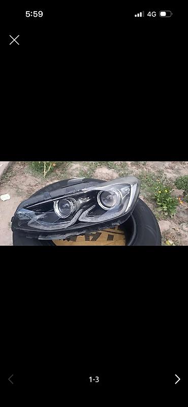 black vision: Передняя левая фара Hyundai 2019 г., Б/у, Оригинал, Корея — 1