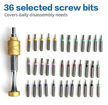 Охотничьи ножи: Профессиональная отвертка с подшипником и набором бит из — 1