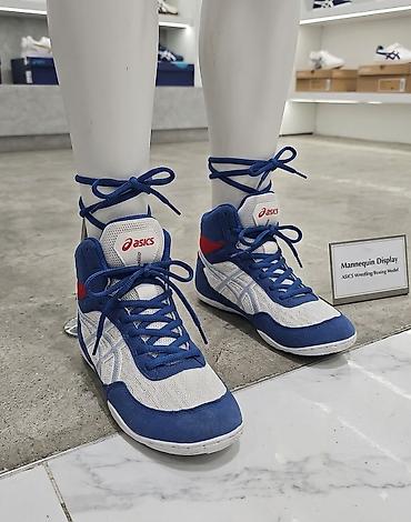 ремни стяжные: Борцовки и боксерские кеды Asics/Nike – высокие тренировочные модели — 4