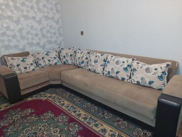 iki nəfərlik divan: Угловой диван, Б/у, Раскладной, С подъемным механизмом, Нет доставки