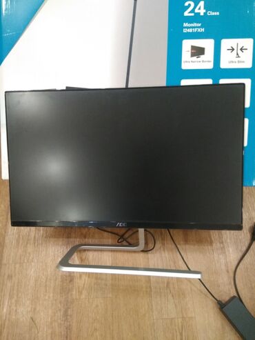 мониторы на компьютер: Монитор, AOC, Б/у, LED, 24" - 25"