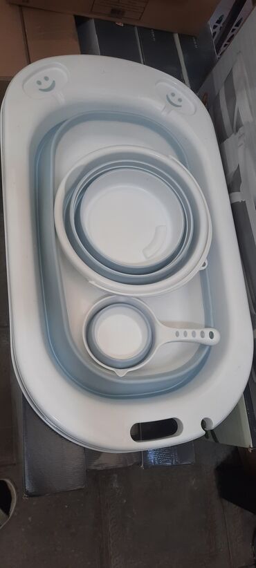 Uşaqlar üçün digər mallar: Uşaq dəsti slikon 3 parça çimizdirmək üçün dəst usaq desti — 9